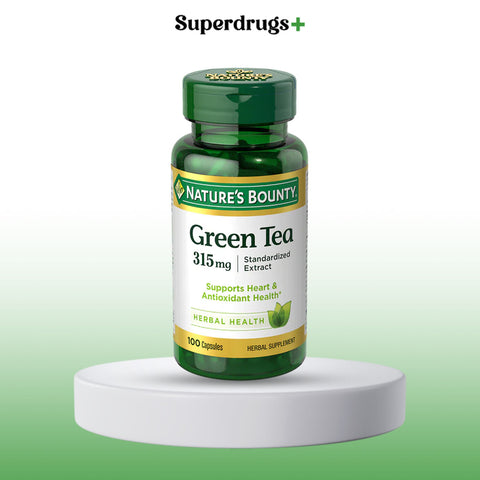 Nature's Bounty Green Tea 315mg Capsules 100s