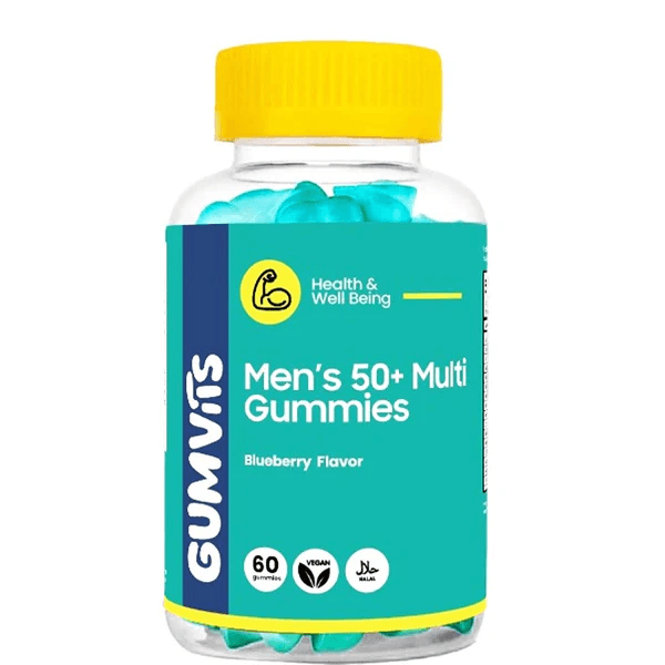 Gumvits Men's 50+ Multi Gummies, 60s