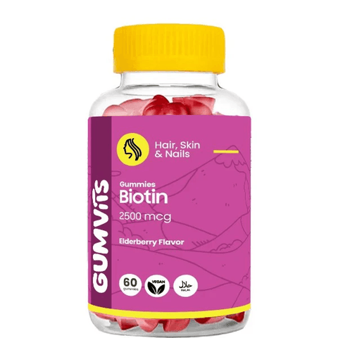 Gumvits Biotin 2500mcg Gummies, 60s