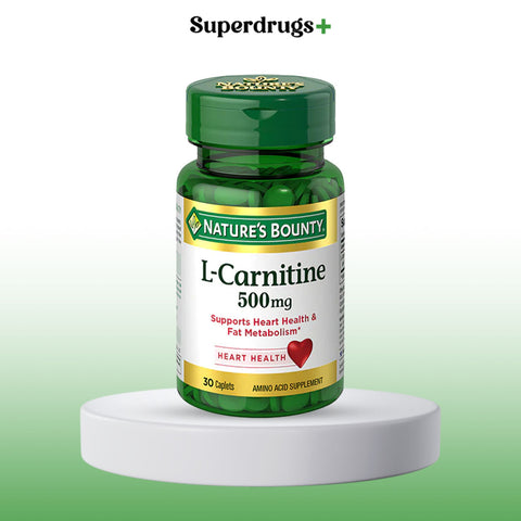 Nature's Bounty L Carnitine 500mg Caplets 30s