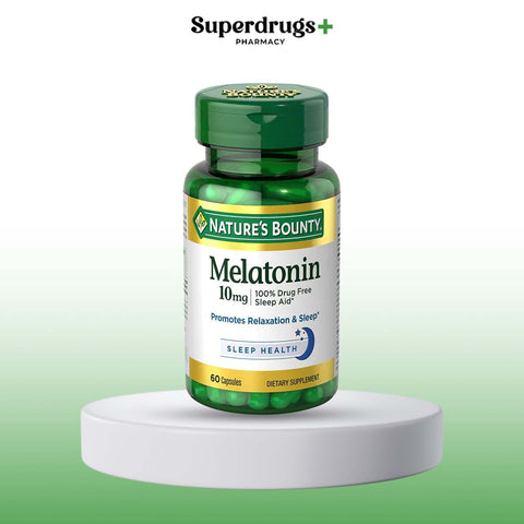 Nature's Bounty Melatonin 10mg Capsules 60s