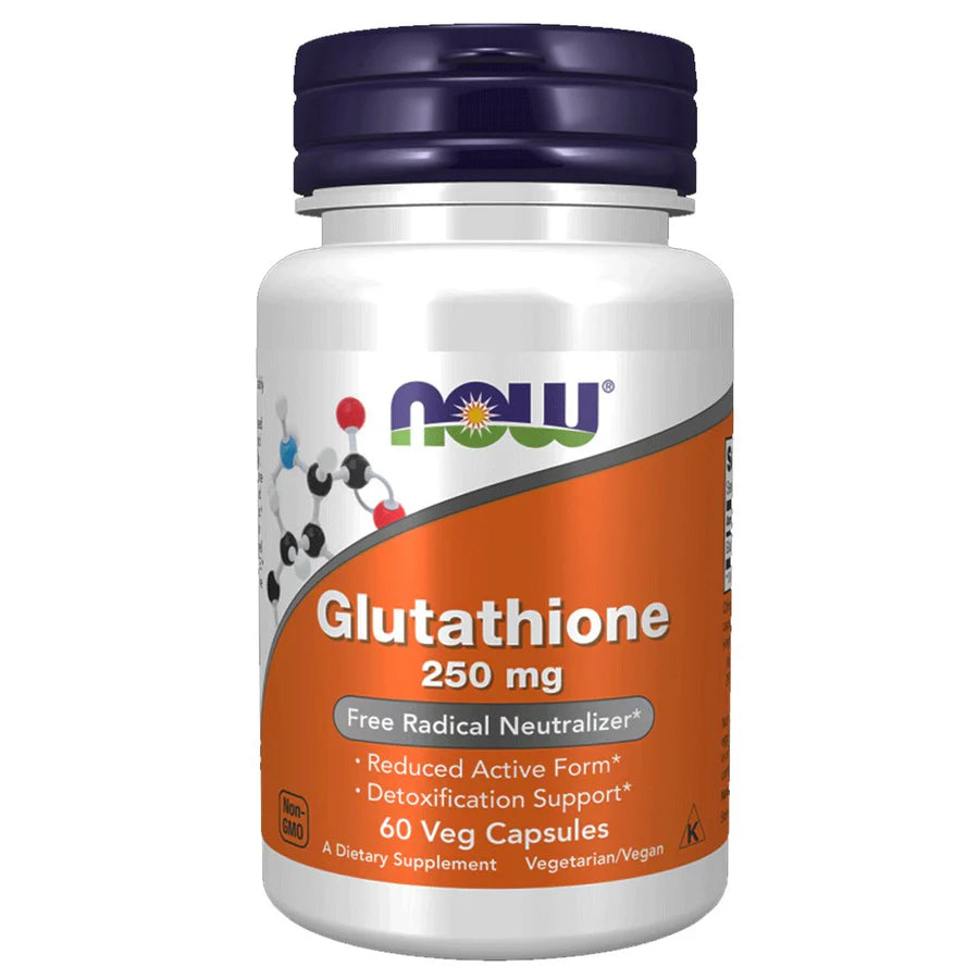 NOW Glutathione 250mg, Capsules 60s