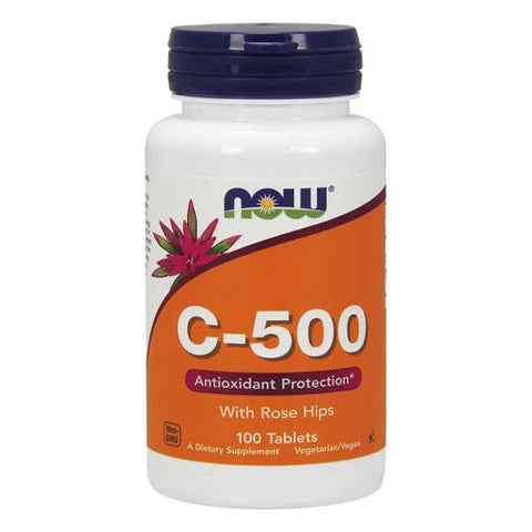 NOW Vitamin C 500mg Tablet 100s