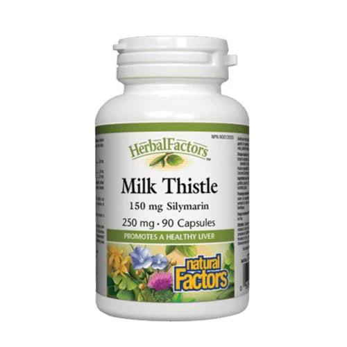 Natural Factors Milk Thistle 250mg, 90 Capsules