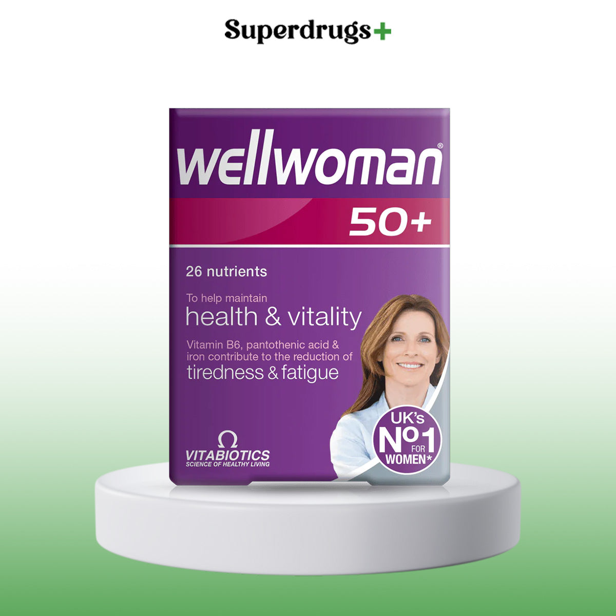 Vitabiotics Wellwoman 50 + Tablets 30s