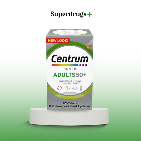 Centrum Silver Adult 50+ Tablets 125s