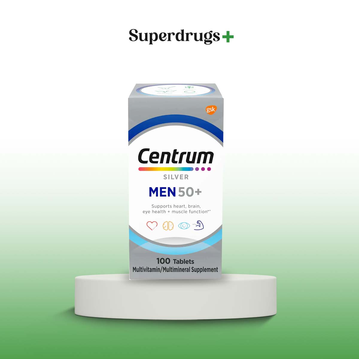 Centrum Silver Men 50+ Tablets 100s